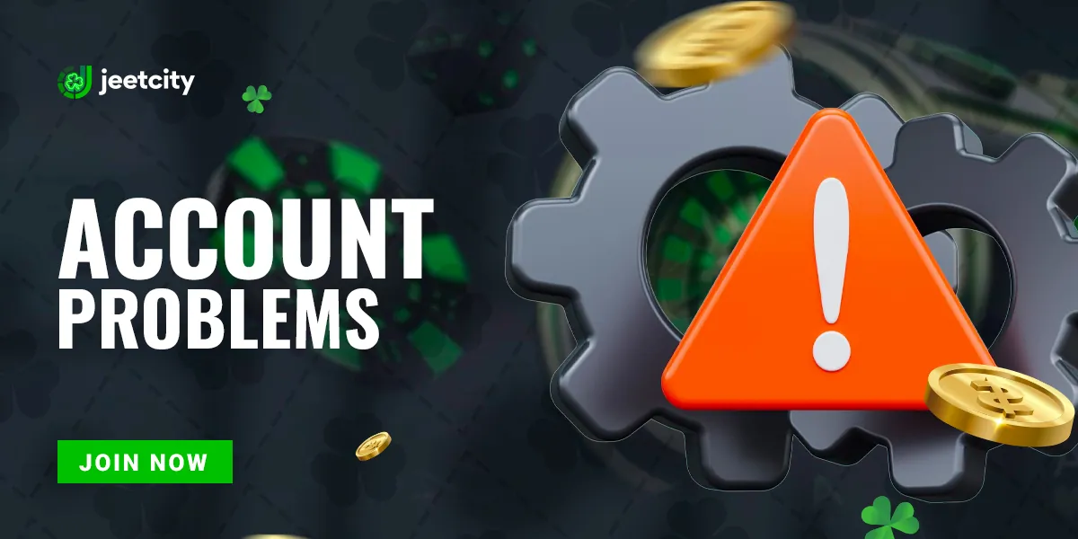 Problems creating a new account