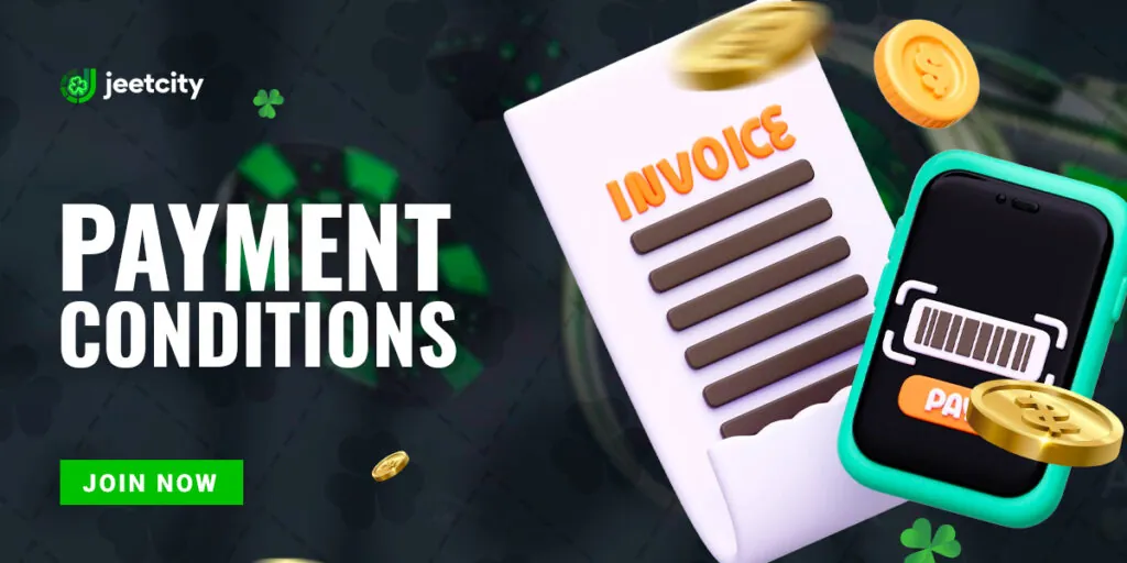 Payment rules and terms